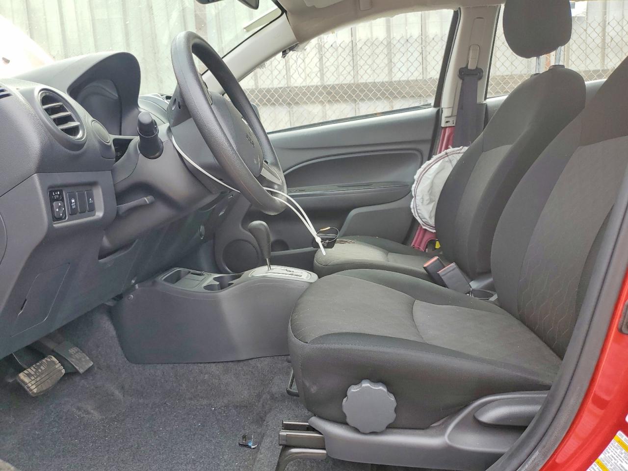2024 Mitsubishi Mirage Es Red vin: ML32AUHJ2RH017782