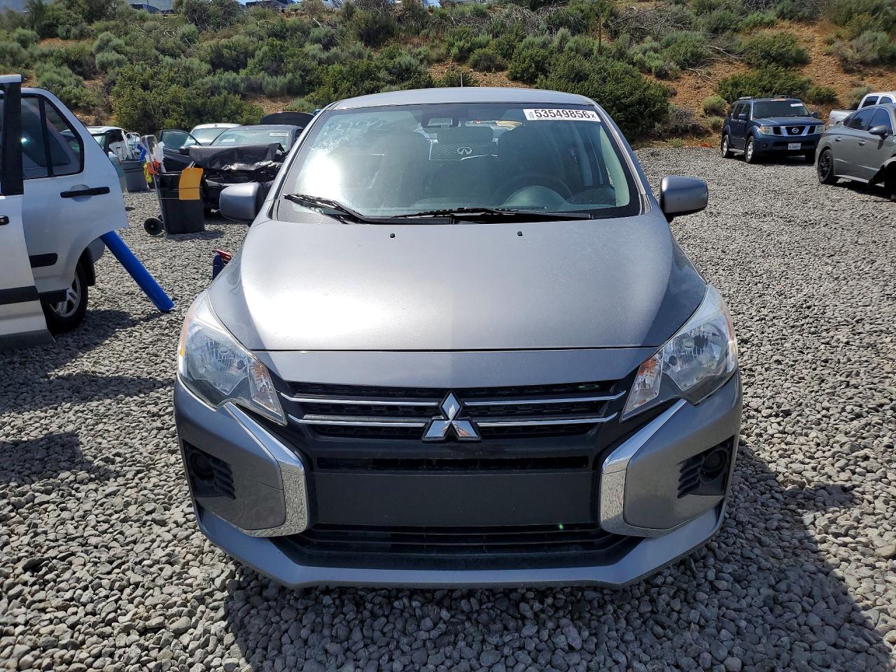 2021 Mitsubishi Mirage Es Gray vin: ML32AUHJ3MH014155