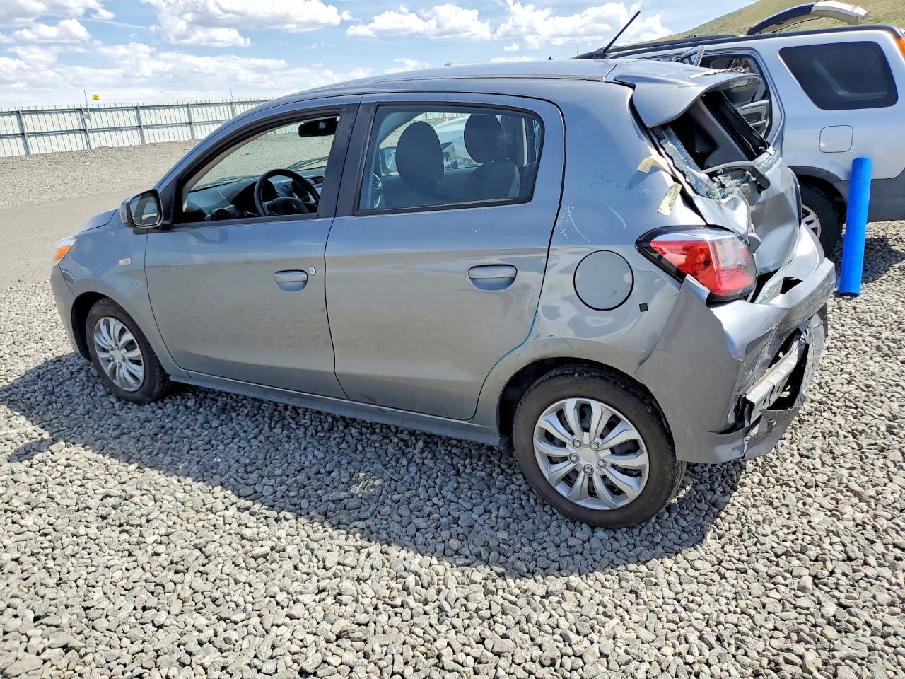 2021 Mitsubishi Mirage Es Gray vin: ML32AUHJ3MH014155