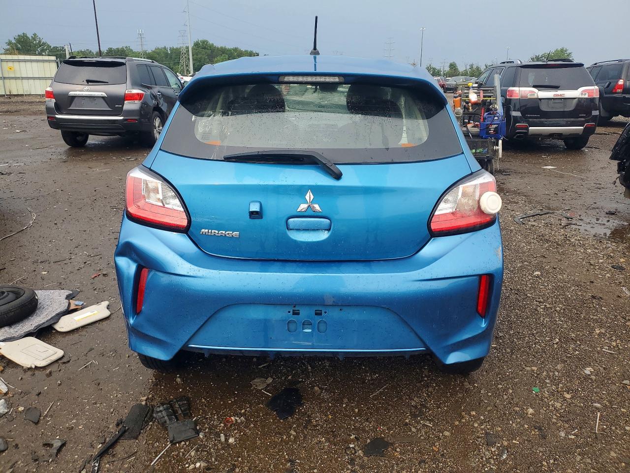 2024 Mitsubishi Mirage Es Синий vin: ML32AUHJ3RH020965