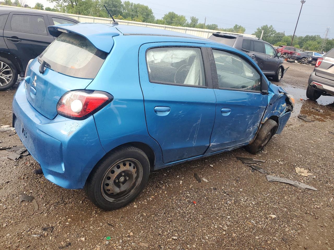2024 Mitsubishi Mirage Es Синий vin: ML32AUHJ3RH020965