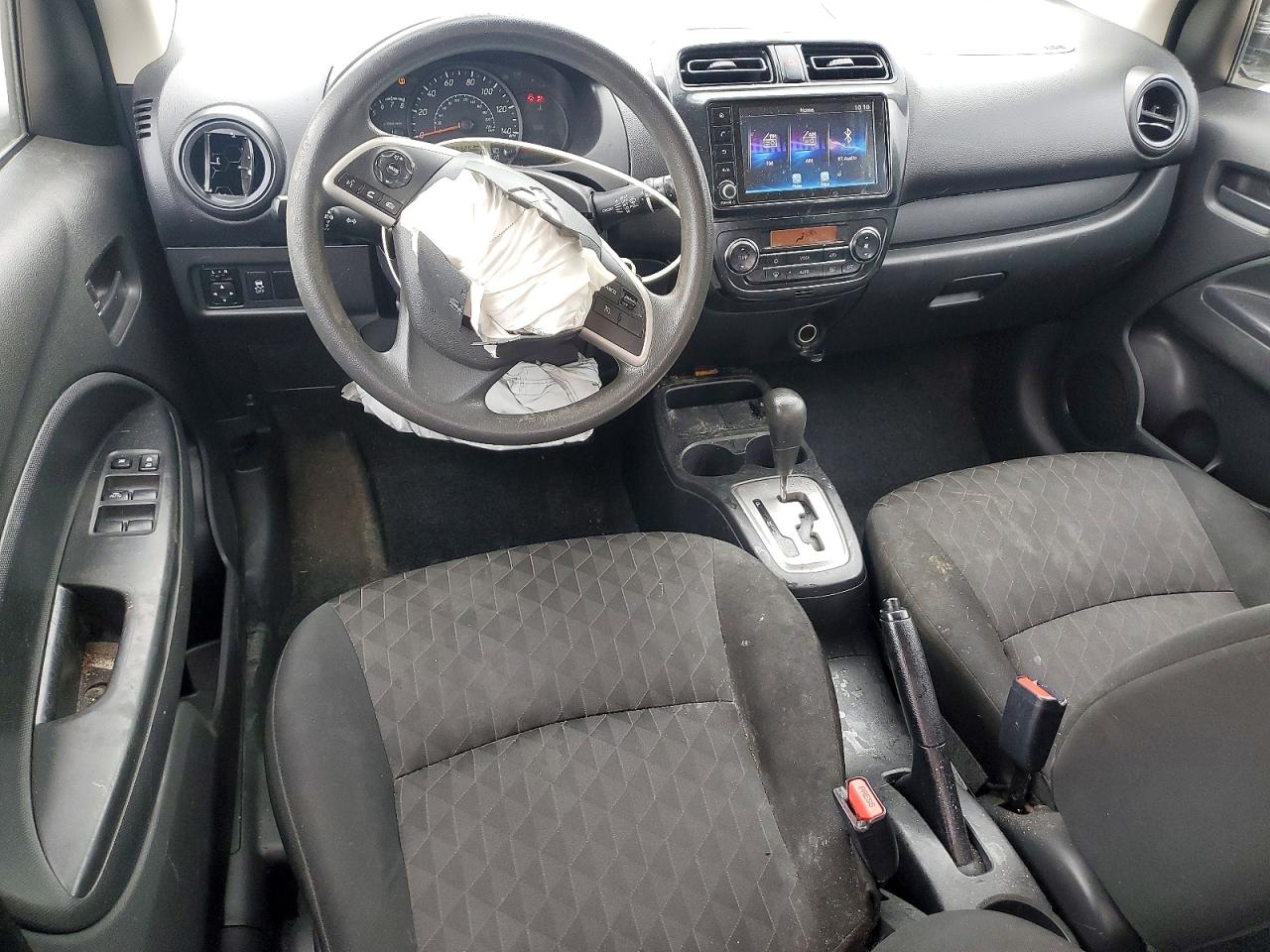 2021 Mitsubishi Mirage Es Silver vin: ML32AUHJ4MH013502