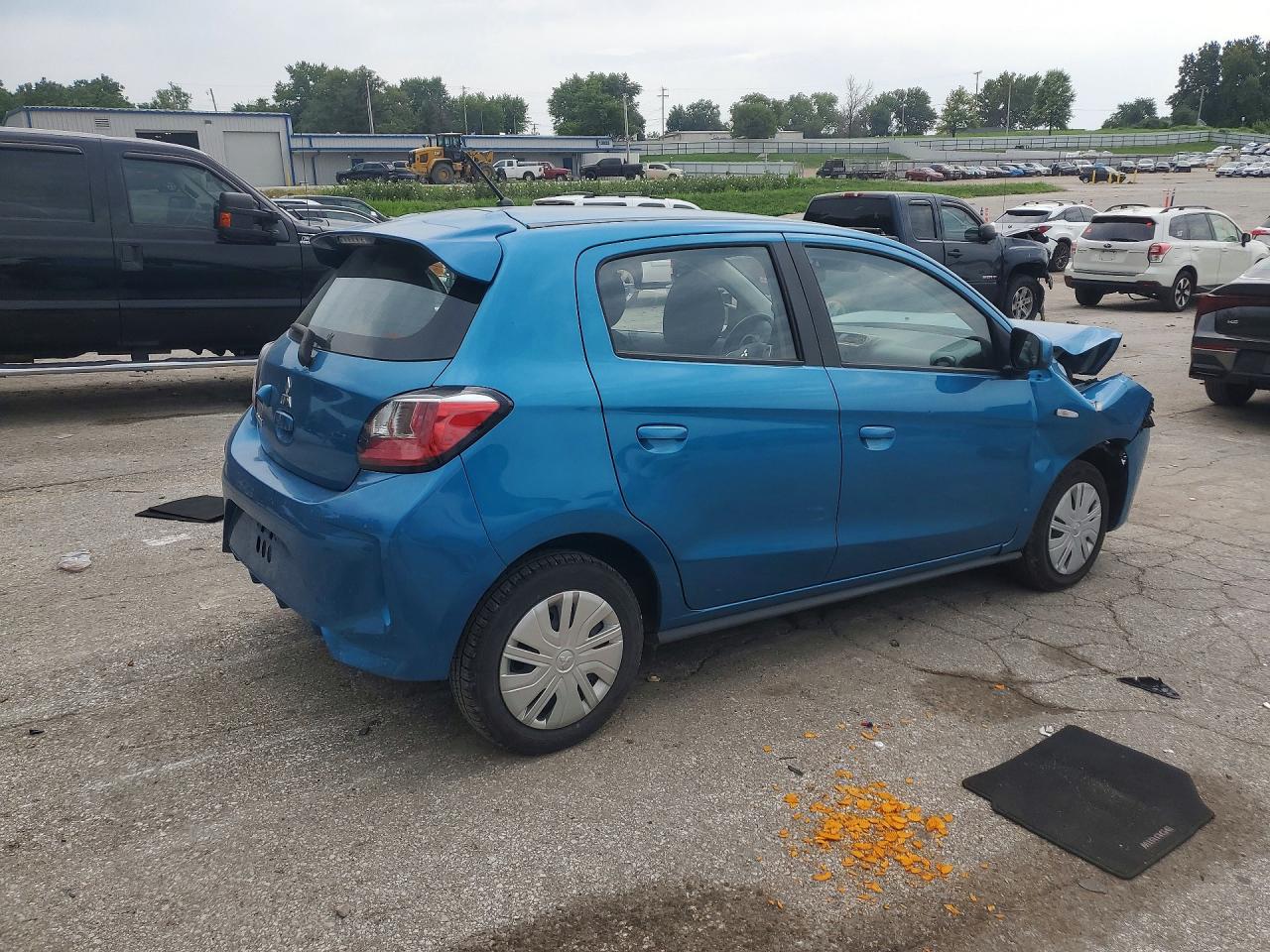 2024 Mitsubishi Mirage Es Blue vin: ML32AUHJ4RH026371