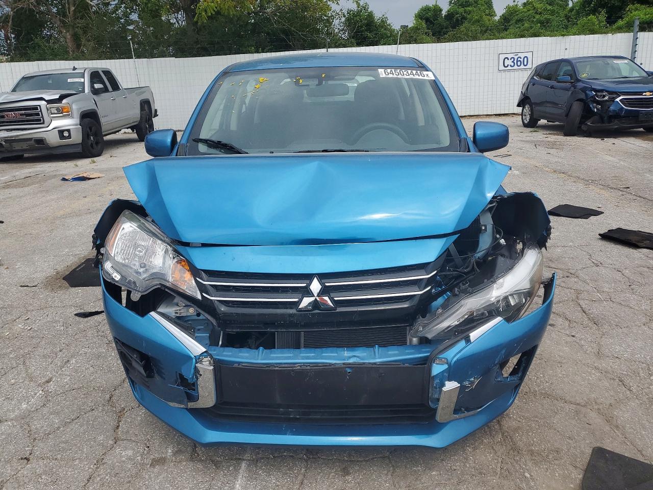 2024 Mitsubishi Mirage Es Blue vin: ML32AUHJ4RH026371