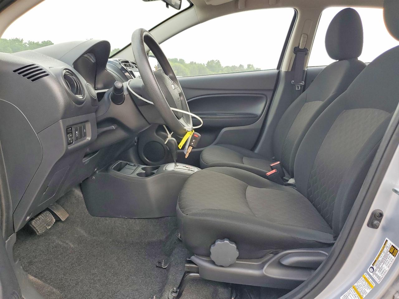 2024 Mitsubishi Mirage Es Серебряный vin: ML32AUHJ4RH030856