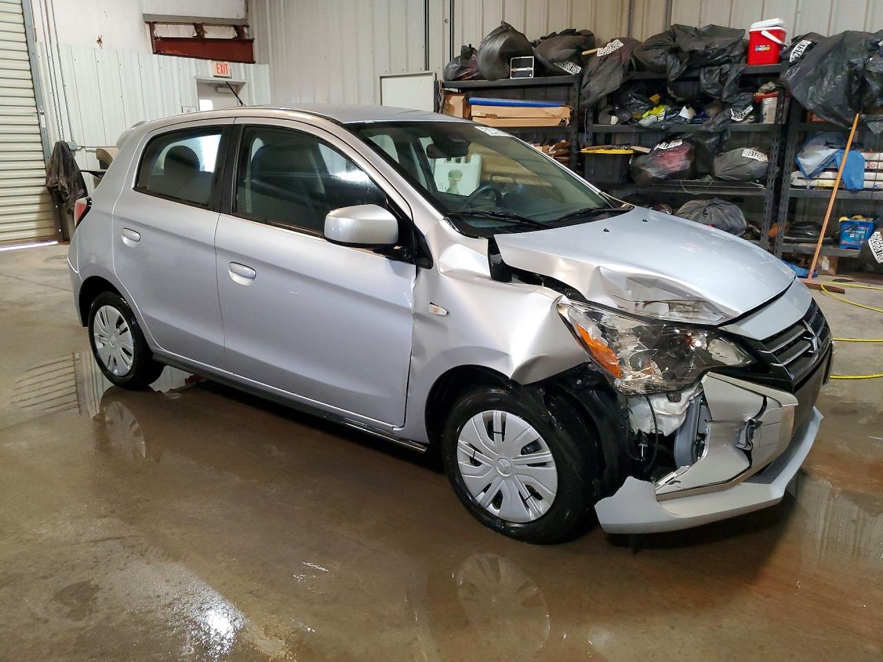 2024 Mitsubishi Mirage Es Серебряный vin: ML32AUHJ4RH030856