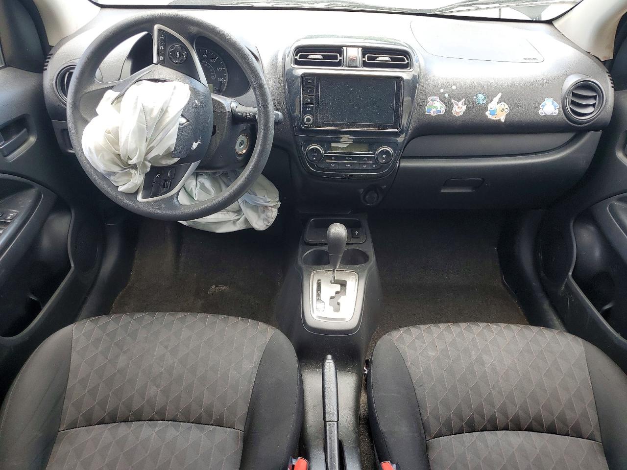 2021 Mitsubishi Mirage Black vin: ML32AUHJ5MH013184