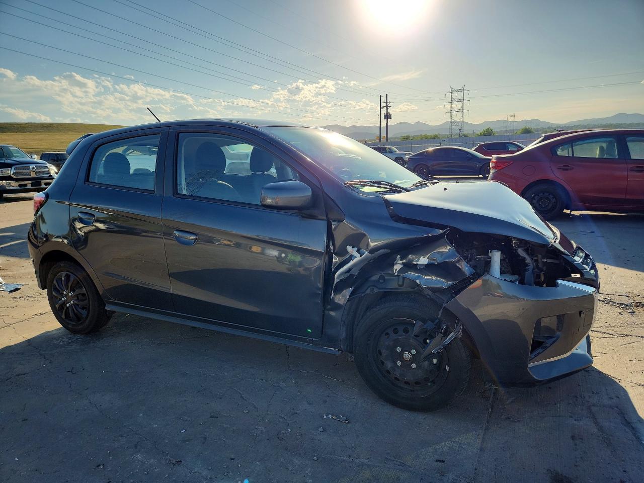 2024 Mitsubishi Mirage Es Charcoal vin: ML32AUHJ5RH023592