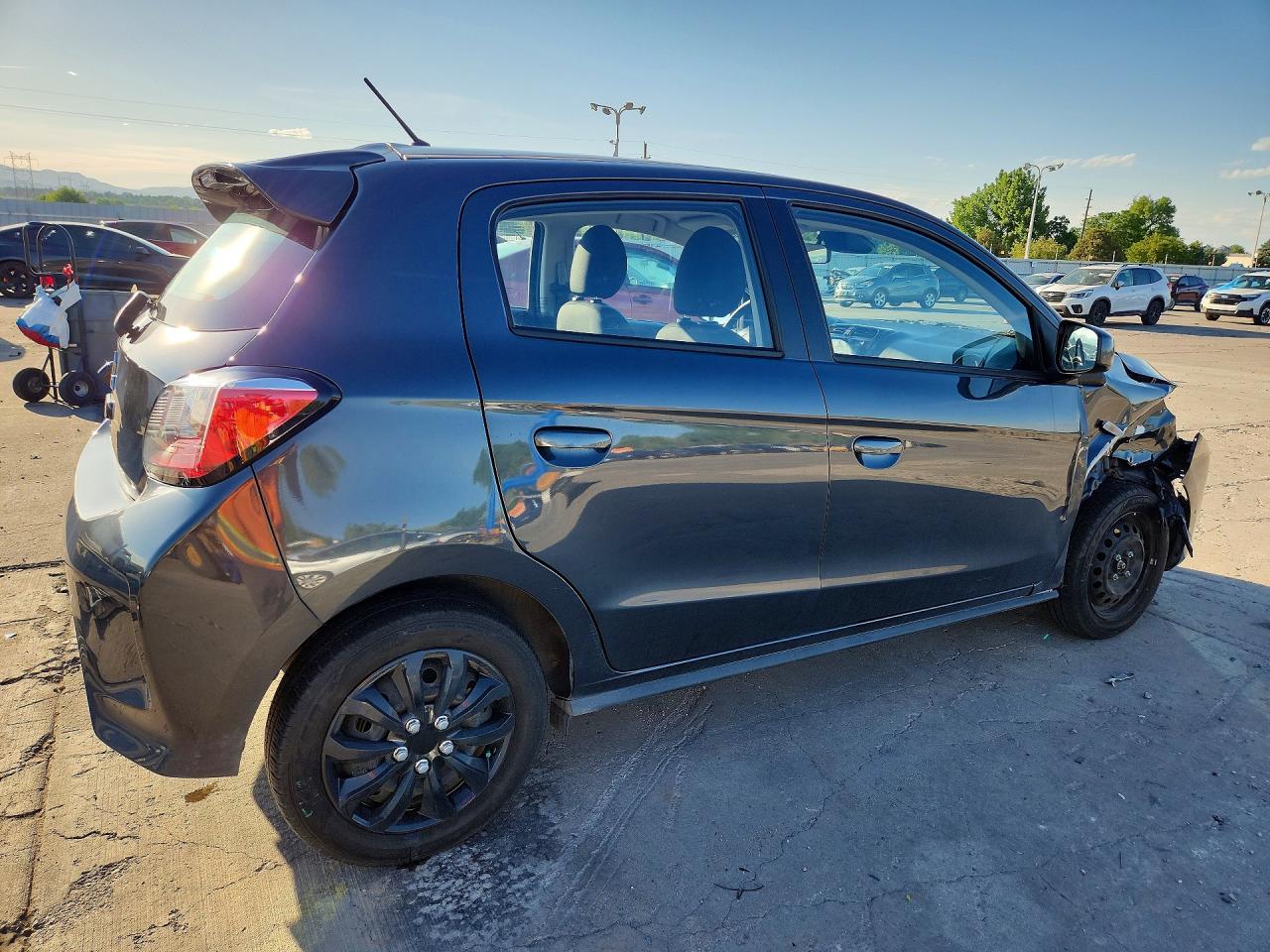 2024 Mitsubishi Mirage Es Charcoal vin: ML32AUHJ5RH023592
