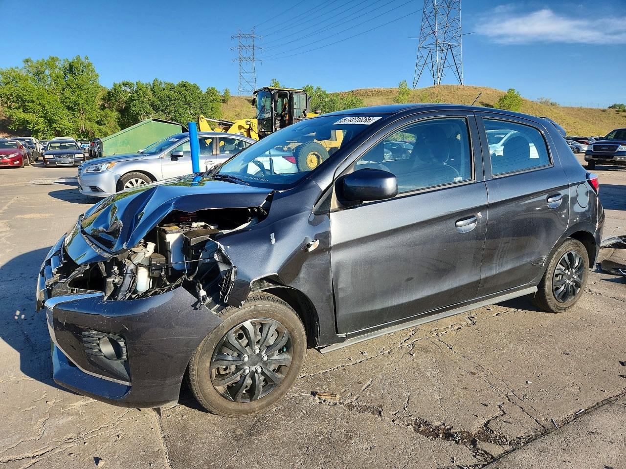 2024 Mitsubishi Mirage Es Charcoal vin: ML32AUHJ5RH023592