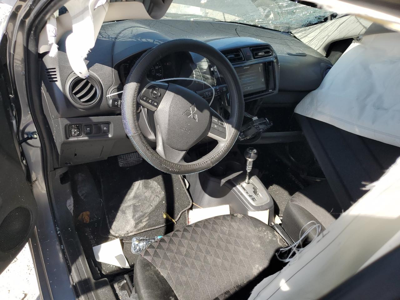 2022 Mitsubishi Mirage Es Silver vin: ML32AUHJ6NH001983