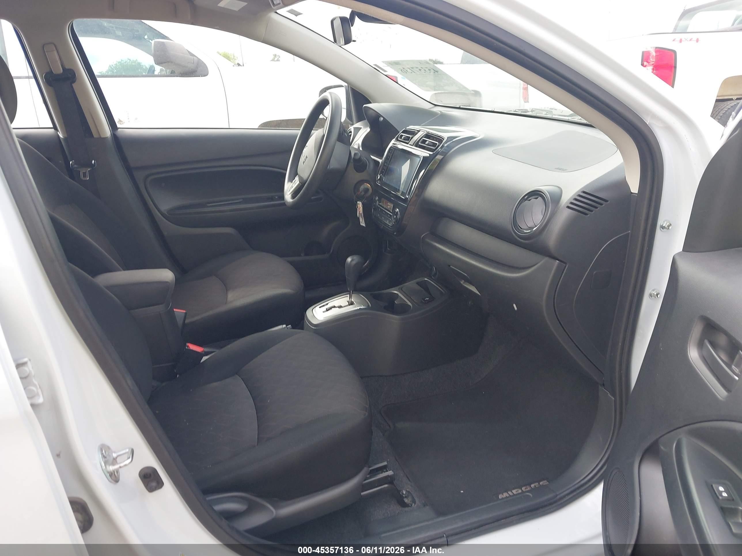2024 Mitsubishi Mirage Es/le Silver vin: ML32AUHJ6RH007417