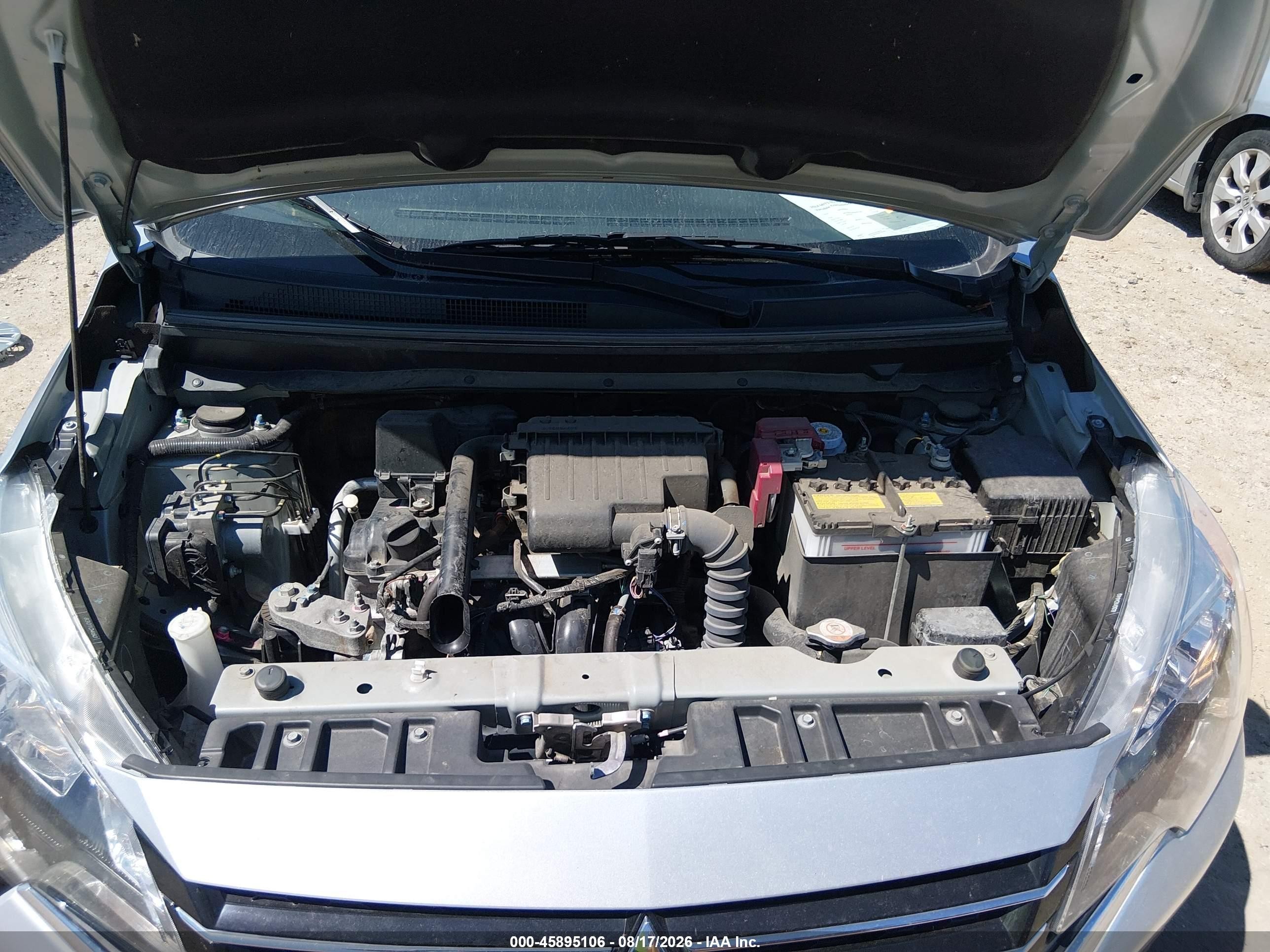 2024 Mitsubishi Mirage Es/le Silver vin: ML32AUHJ6RH021544
