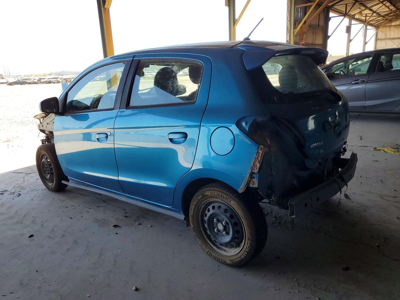 2021 Mitsubishi Mirage Es Blue vin: ML32AUHJ7MH014269