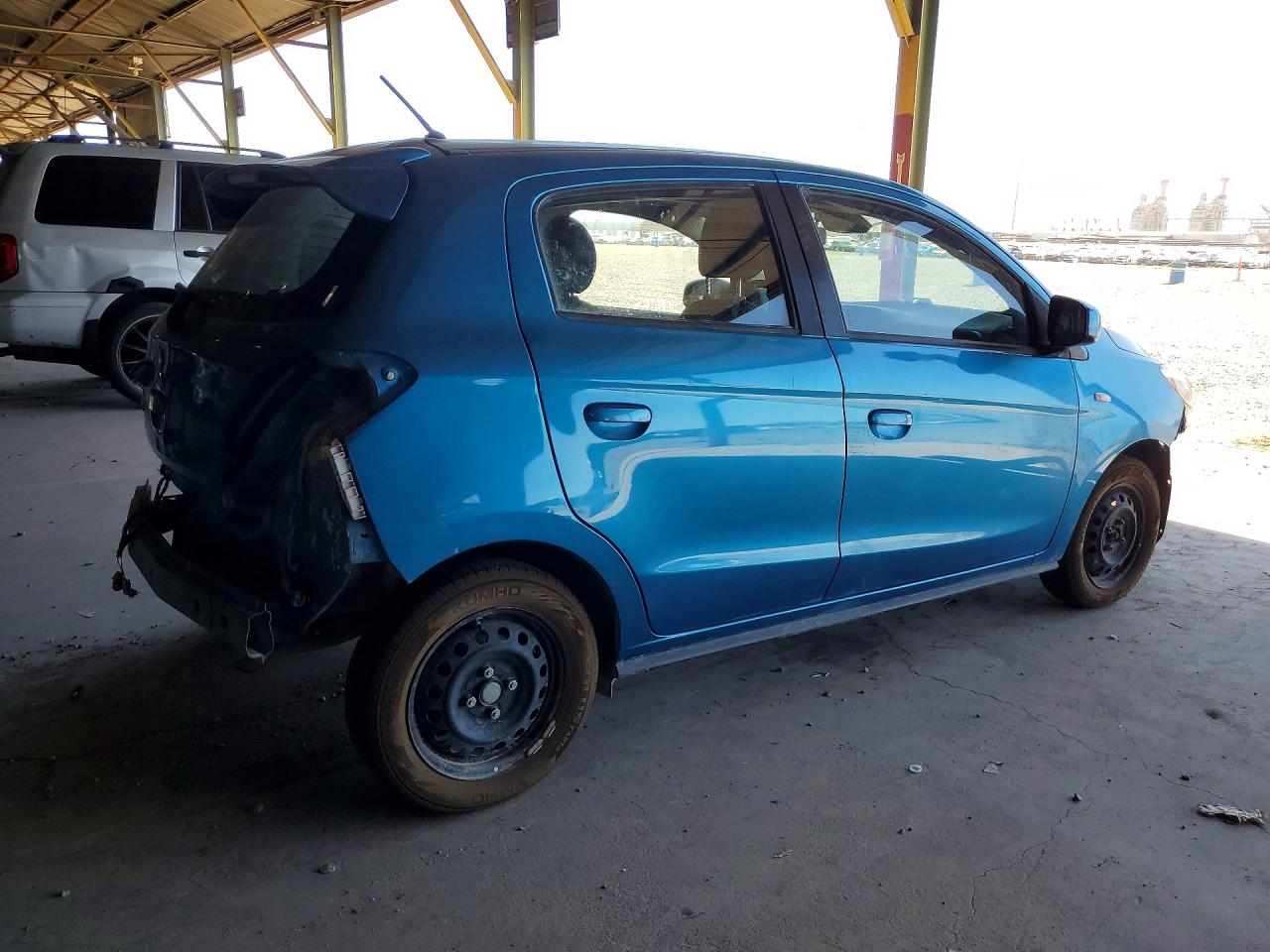 2021 Mitsubishi Mirage Es Blue vin: ML32AUHJ7MH014269