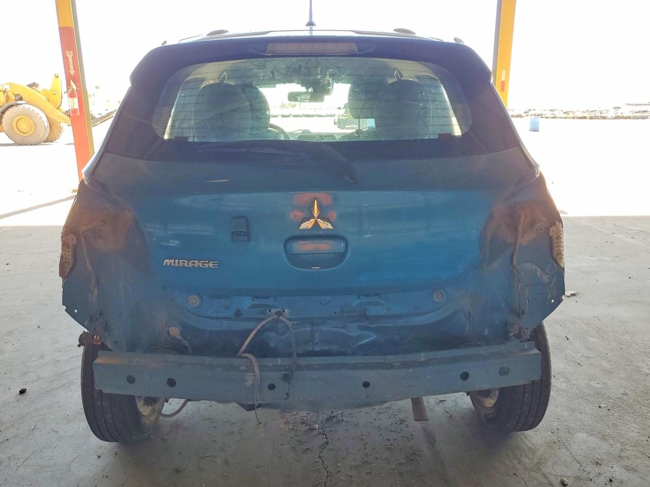 2021 Mitsubishi Mirage Es Blue vin: ML32AUHJ7MH014269
