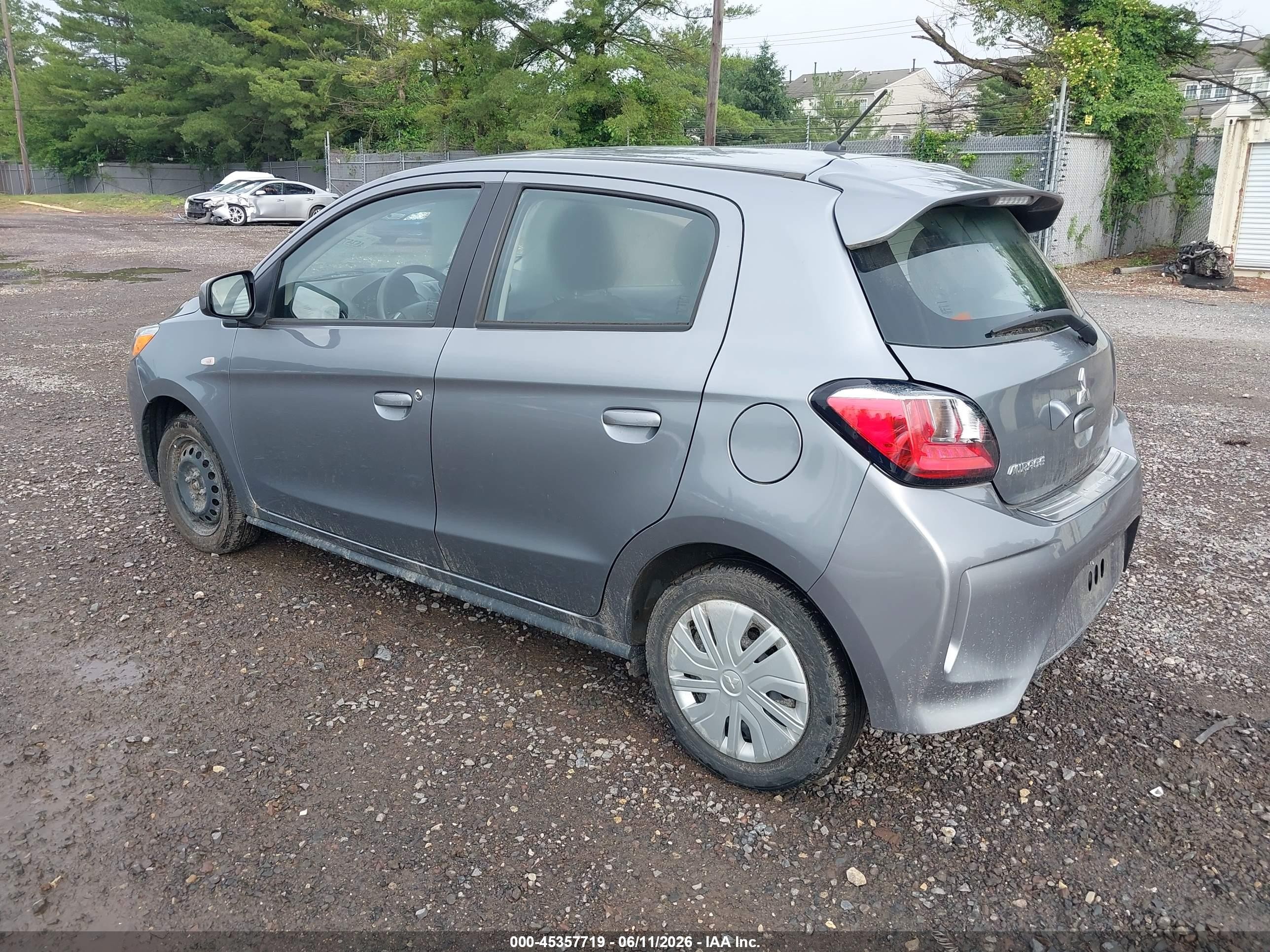 2023 Mitsubishi Mirage Es/le Gray vin: ML32AUHJ7PH001638