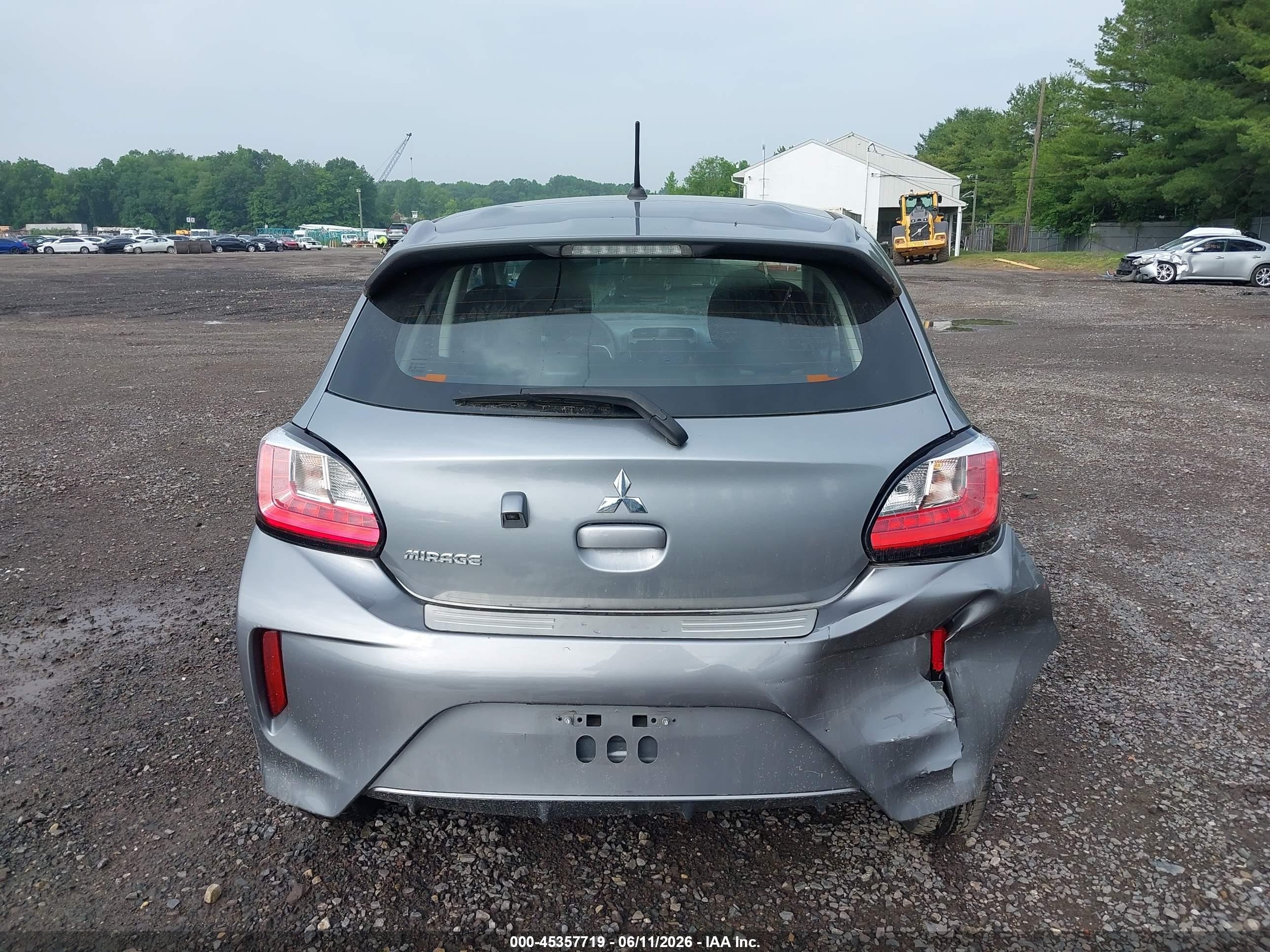 2023 Mitsubishi Mirage Es/le Gray vin: ML32AUHJ7PH001638