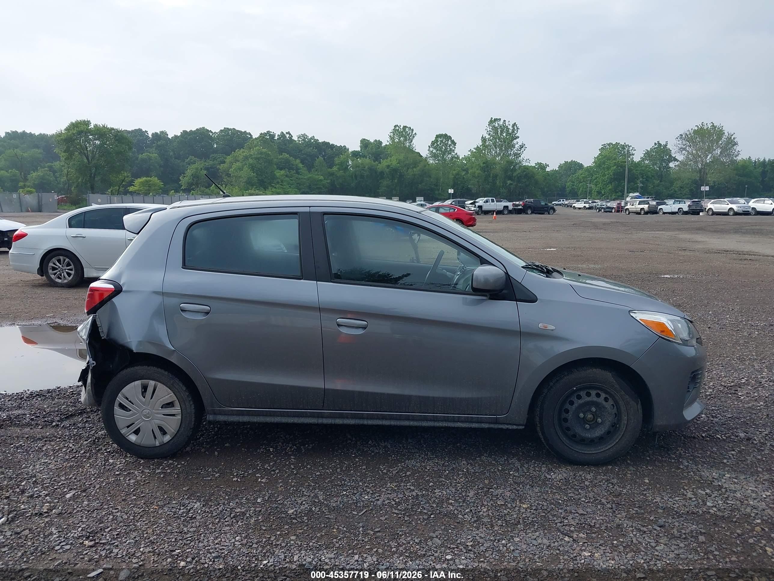 2023 Mitsubishi Mirage Es/le Gray vin: ML32AUHJ7PH001638