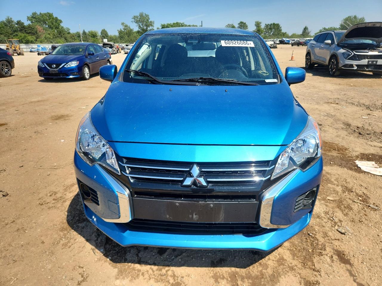 2024 Mitsubishi Mirage Es Blue vin: ML32AUHJ7RH009578