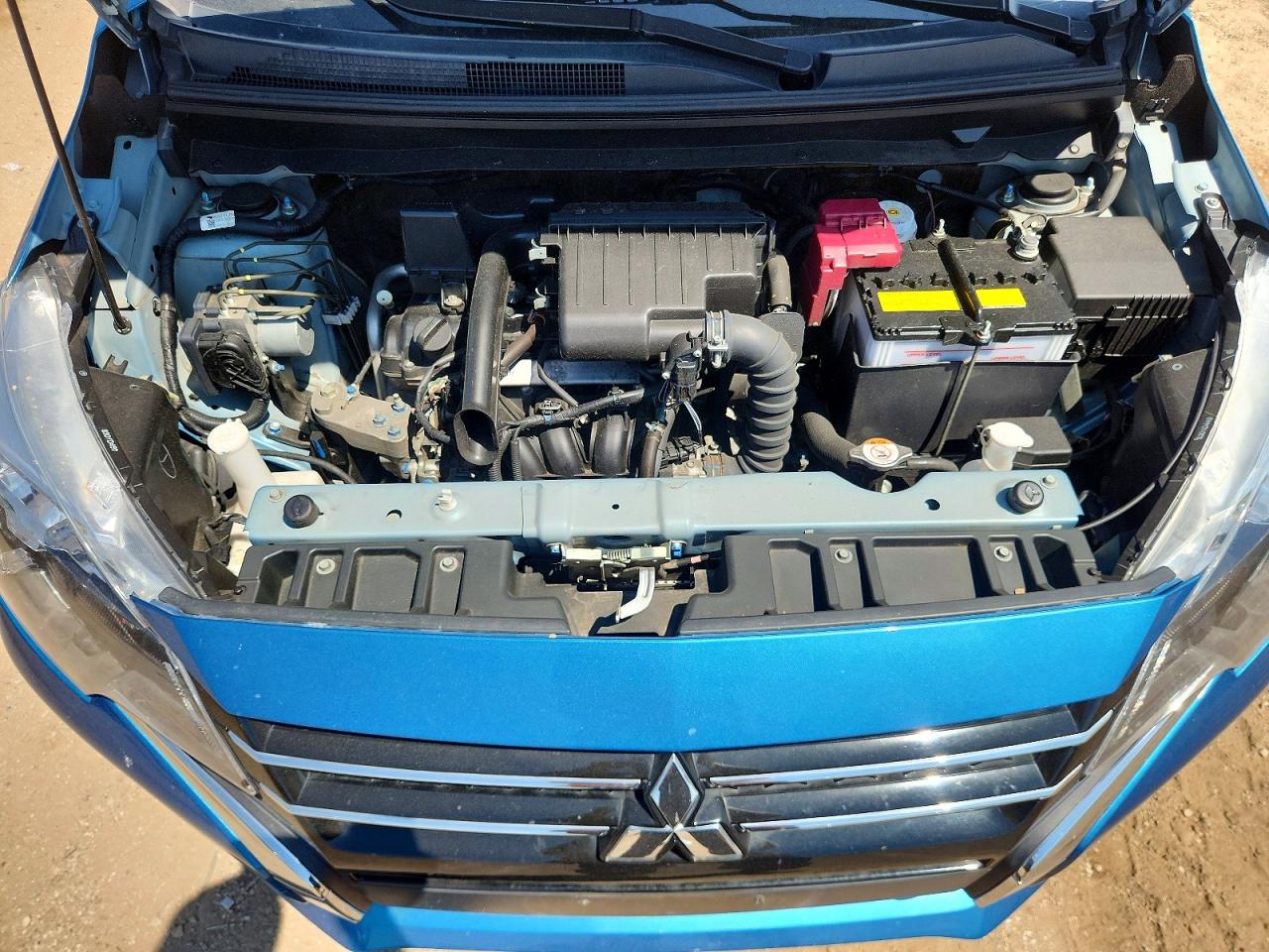 2024 Mitsubishi Mirage Es Blue vin: ML32AUHJ7RH009578