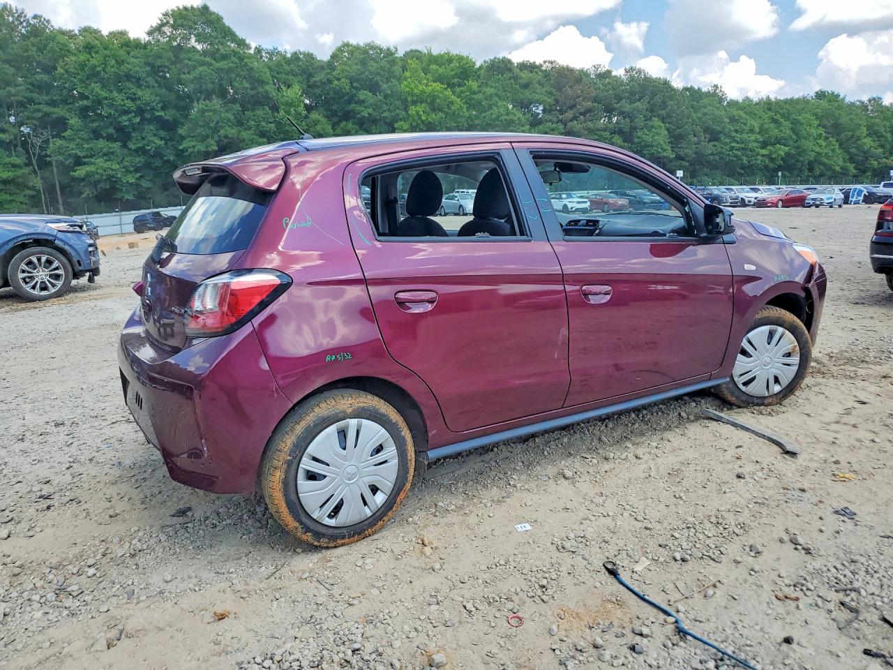 2024 Mitsubishi Mirage Es/le Purple vin: ML32AUHJ8RH003255