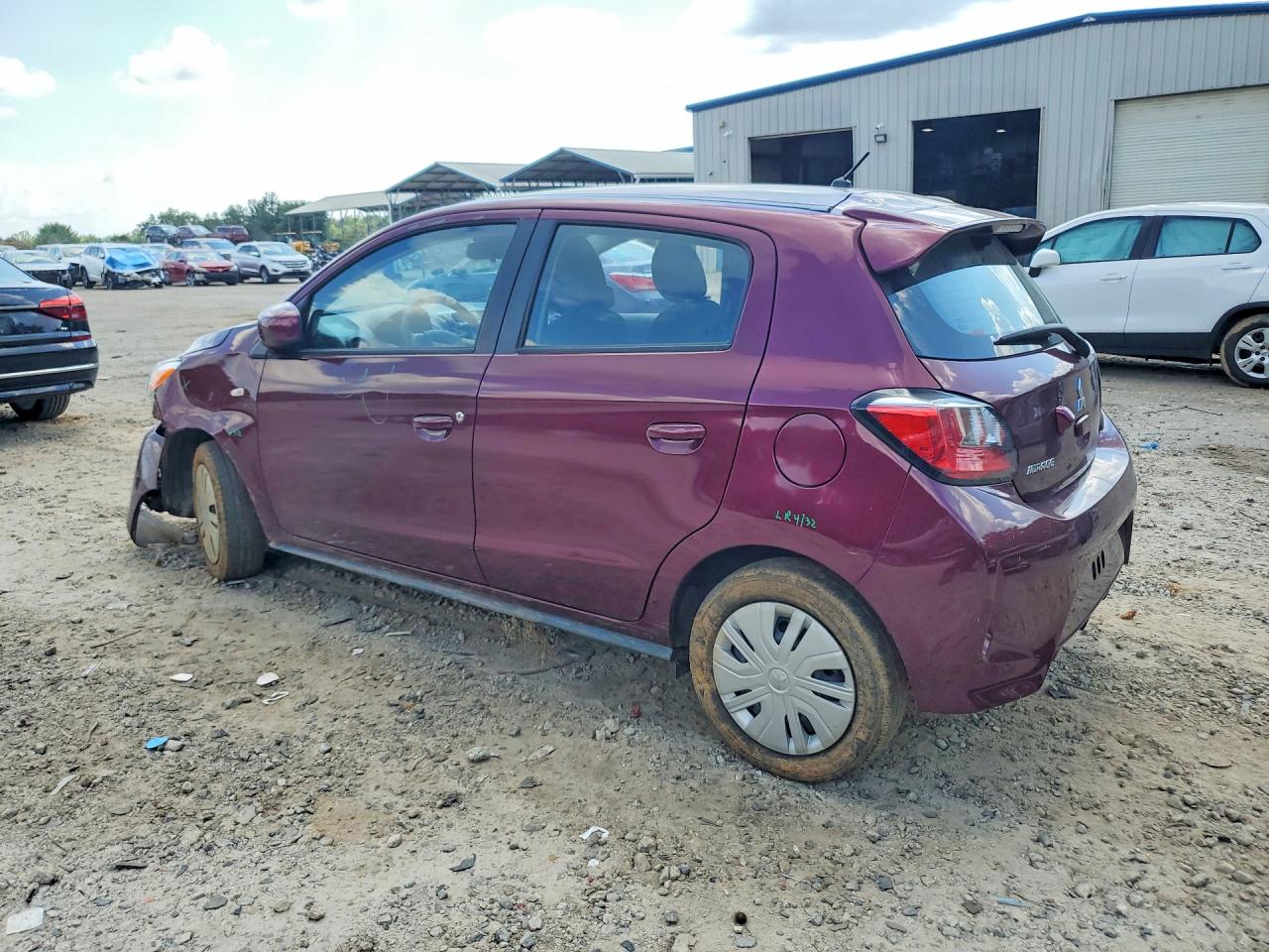 2024 Mitsubishi Mirage Es/le Purple vin: ML32AUHJ8RH003255