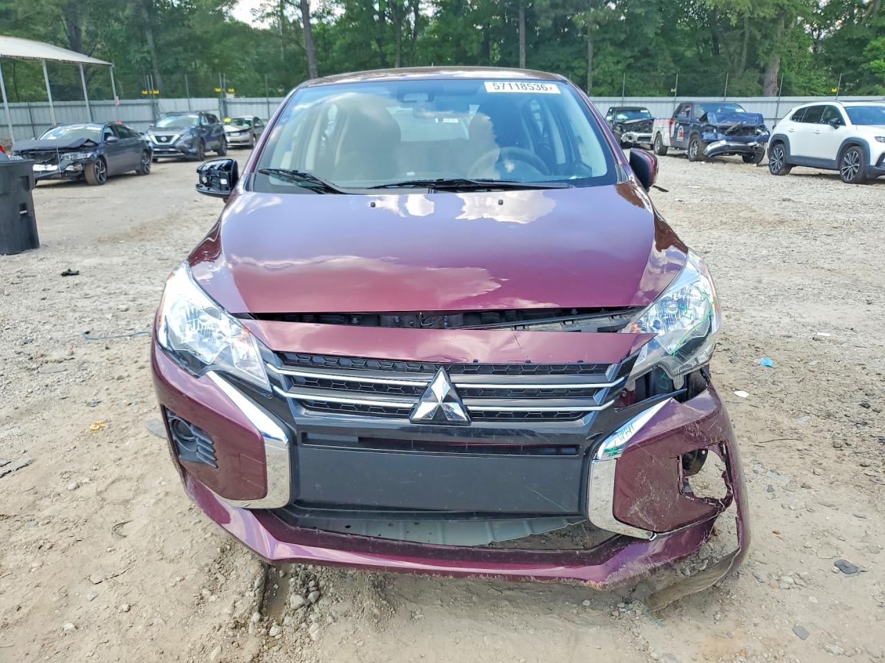 2024 Mitsubishi Mirage Es/le Purple vin: ML32AUHJ8RH003255