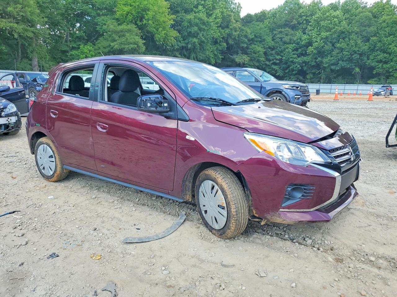 2024 Mitsubishi Mirage Es/le Purple vin: ML32AUHJ8RH003255