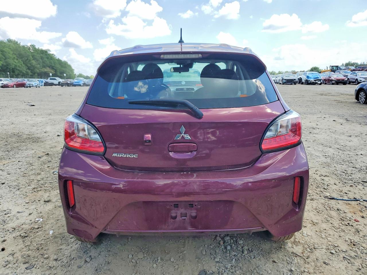 2024 Mitsubishi Mirage Es/le Purple vin: ML32AUHJ8RH003255