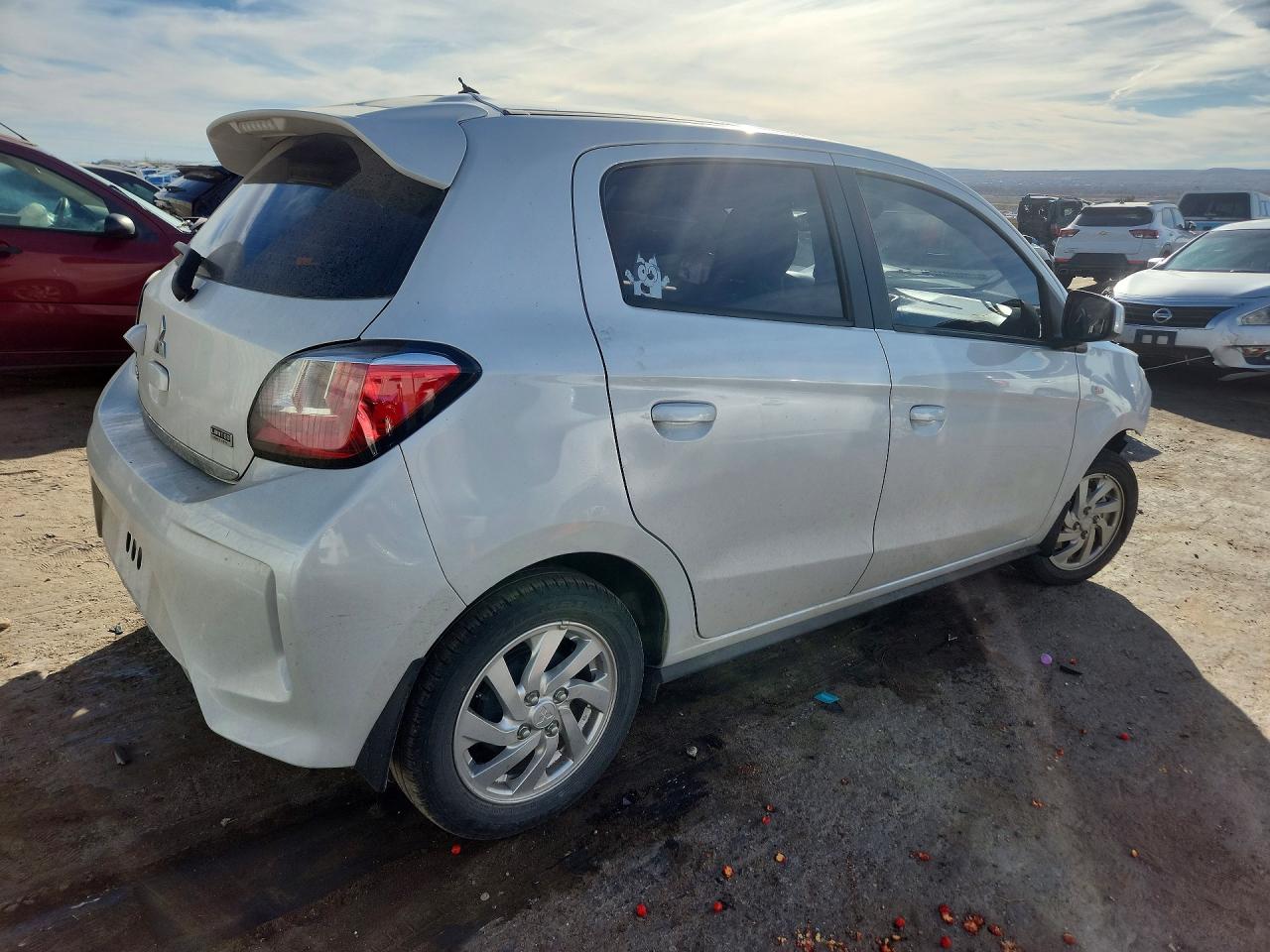 2024 Mitsubishi Mirage Es White vin: ML32AUHJ8RH012604
