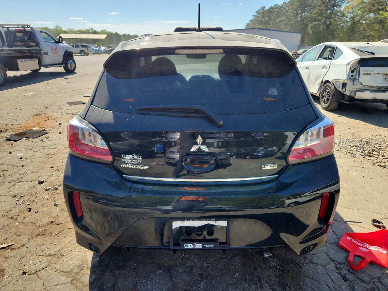 2024 Mitsubishi Mirage Es Black vin: ML32AUHJ8RH039933