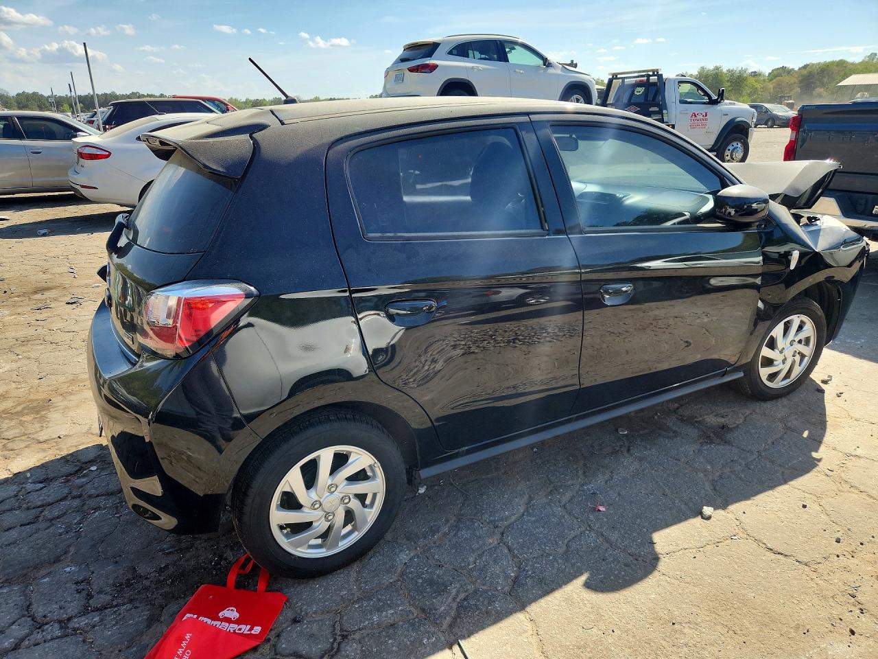 2024 Mitsubishi Mirage Es Black vin: ML32AUHJ8RH039933