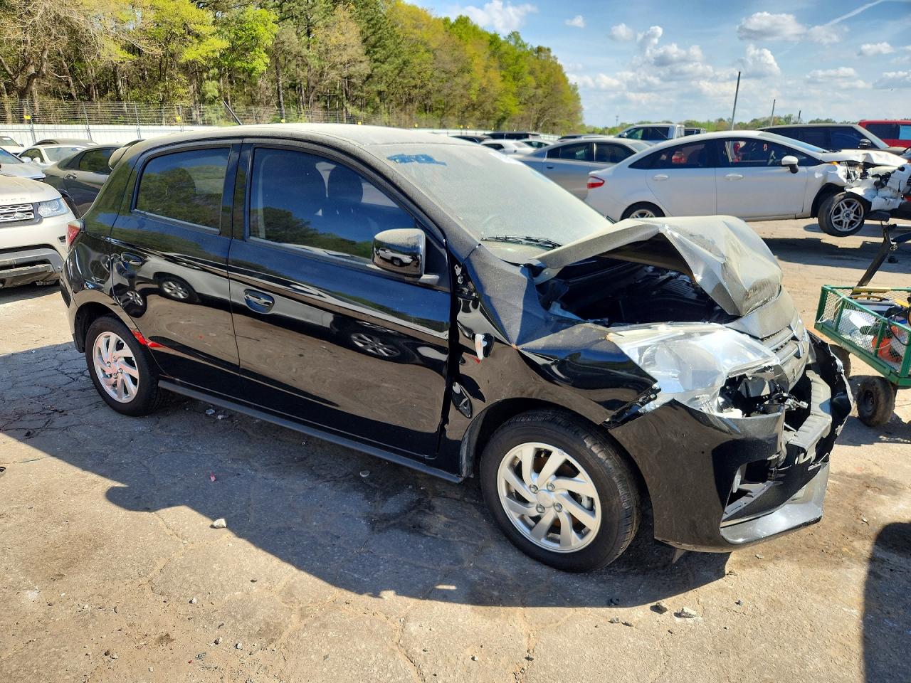 2024 Mitsubishi Mirage Es Black vin: ML32AUHJ8RH039933