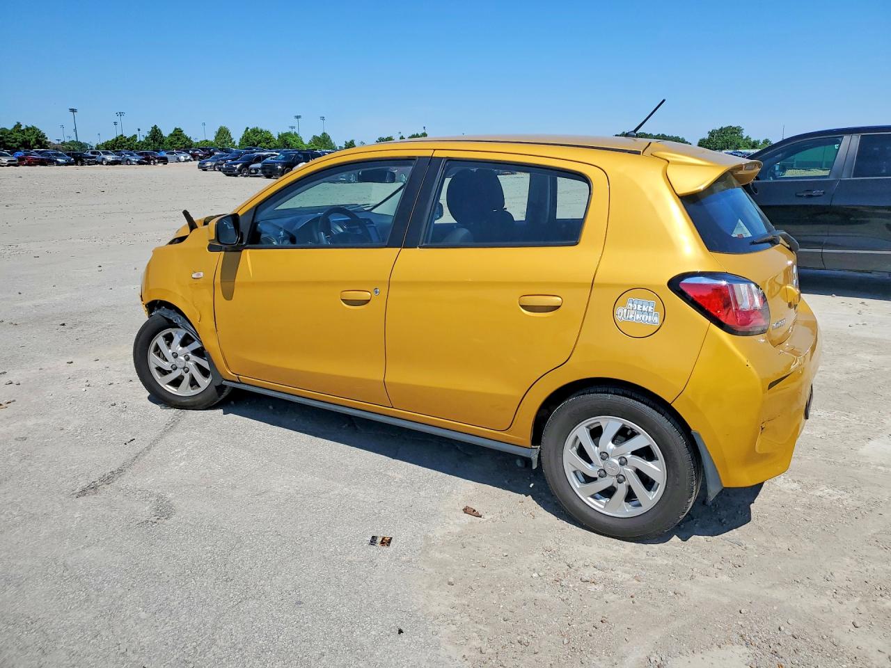 2022 Mitsubishi Mirage Es Yellow vin: ML32AUHJ9NH002769