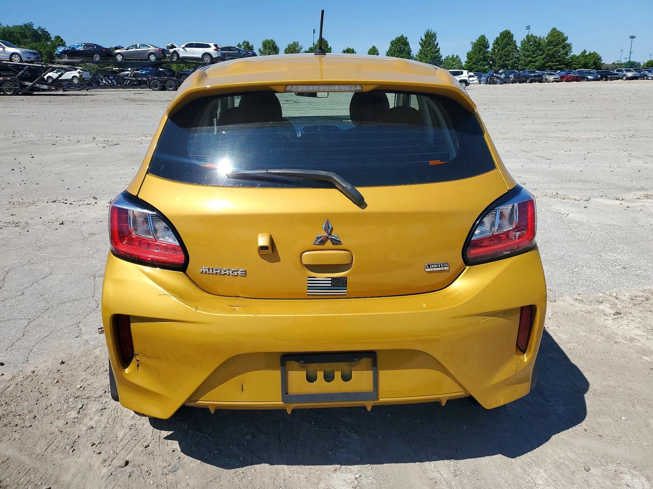 2022 Mitsubishi Mirage Es Yellow vin: ML32AUHJ9NH002769