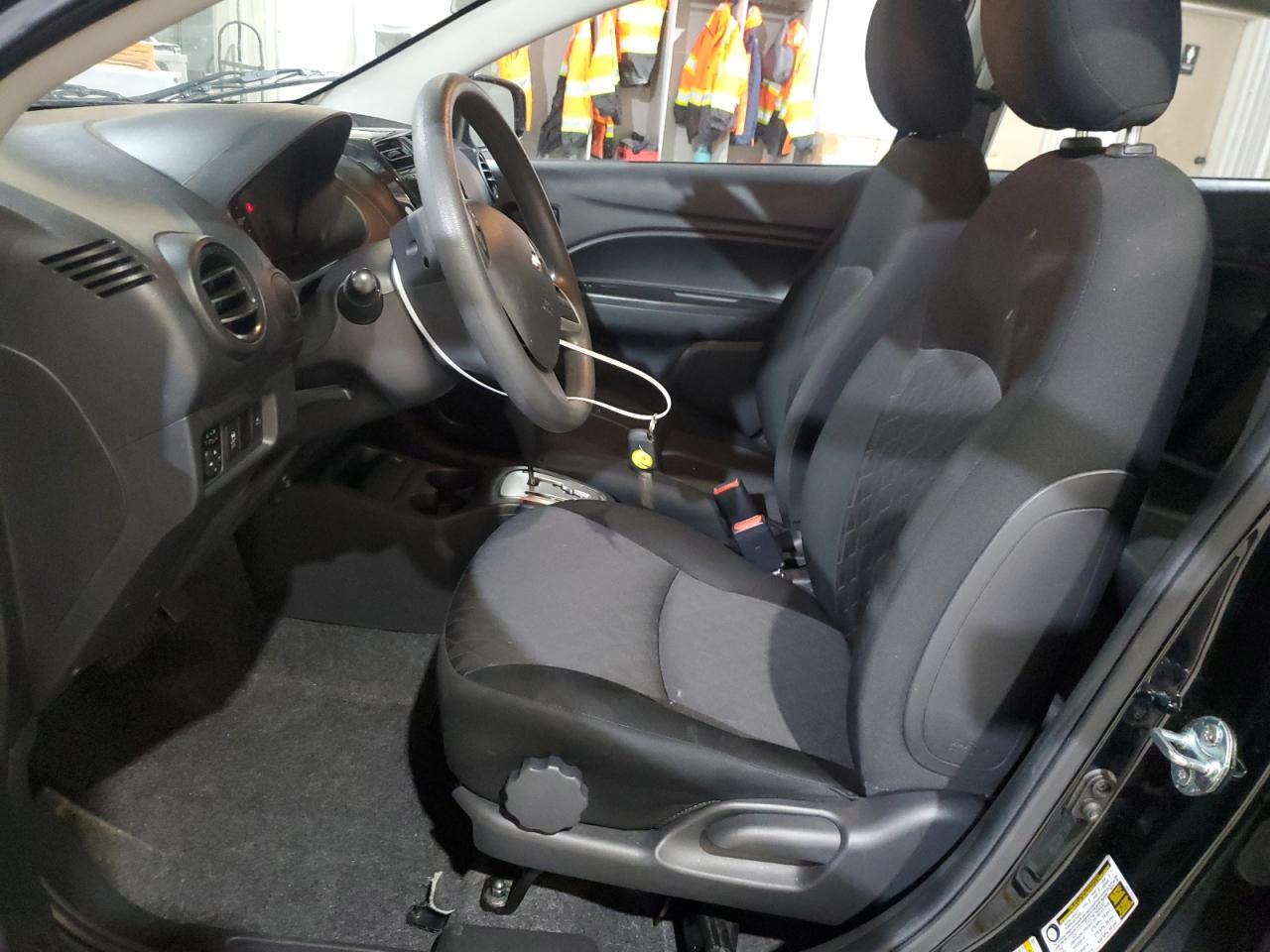 2022 Mitsubishi Mirage Es Черный vin: ML32AUHJ9NH008362