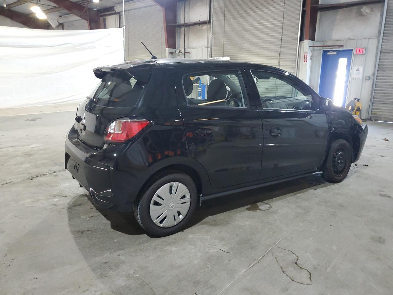 2022 Mitsubishi Mirage Es Черный vin: ML32AUHJ9NH008362