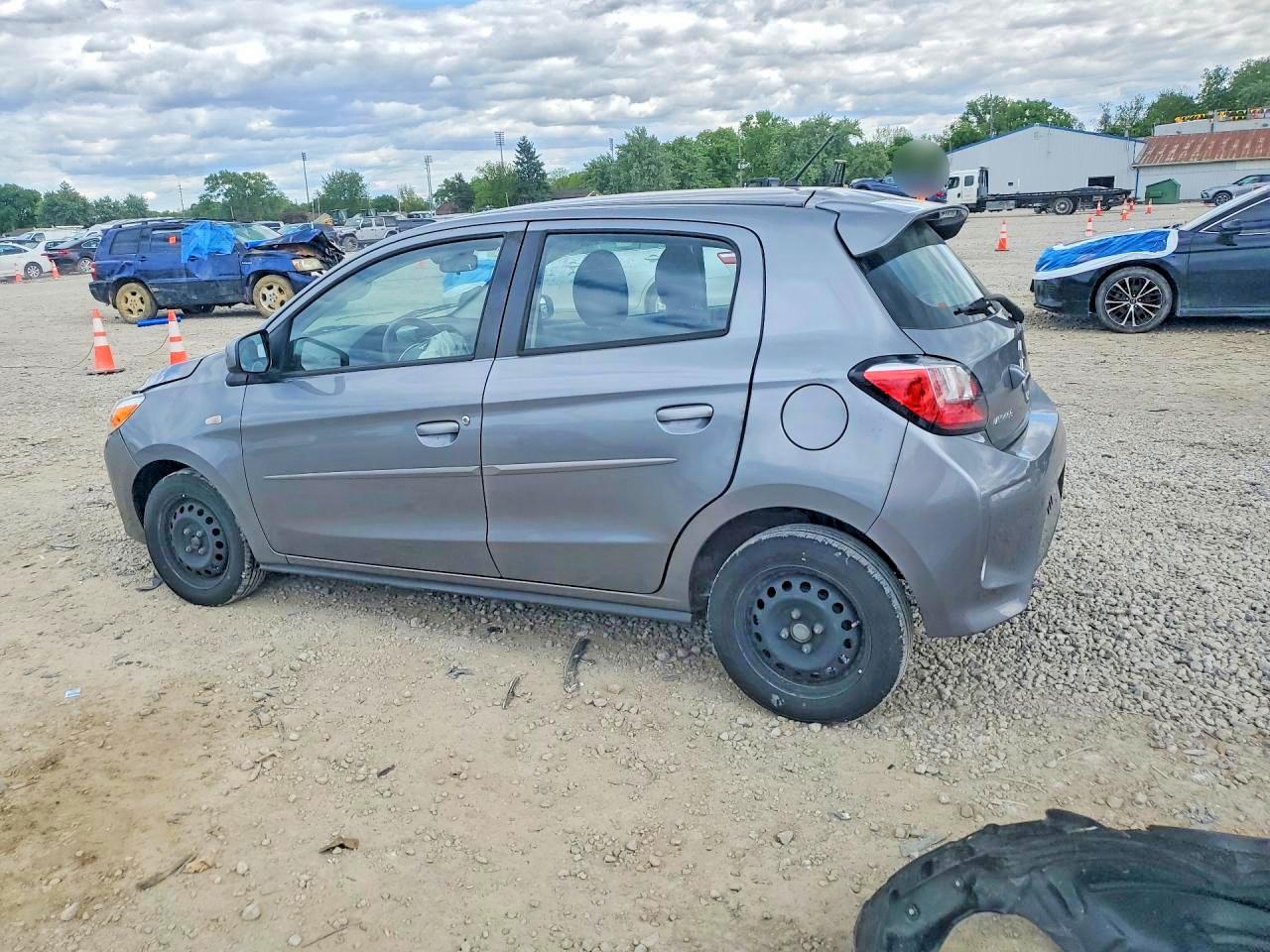 2023 Mitsubishi Mirage Es Серый vin: ML32AUHJ9PH004508