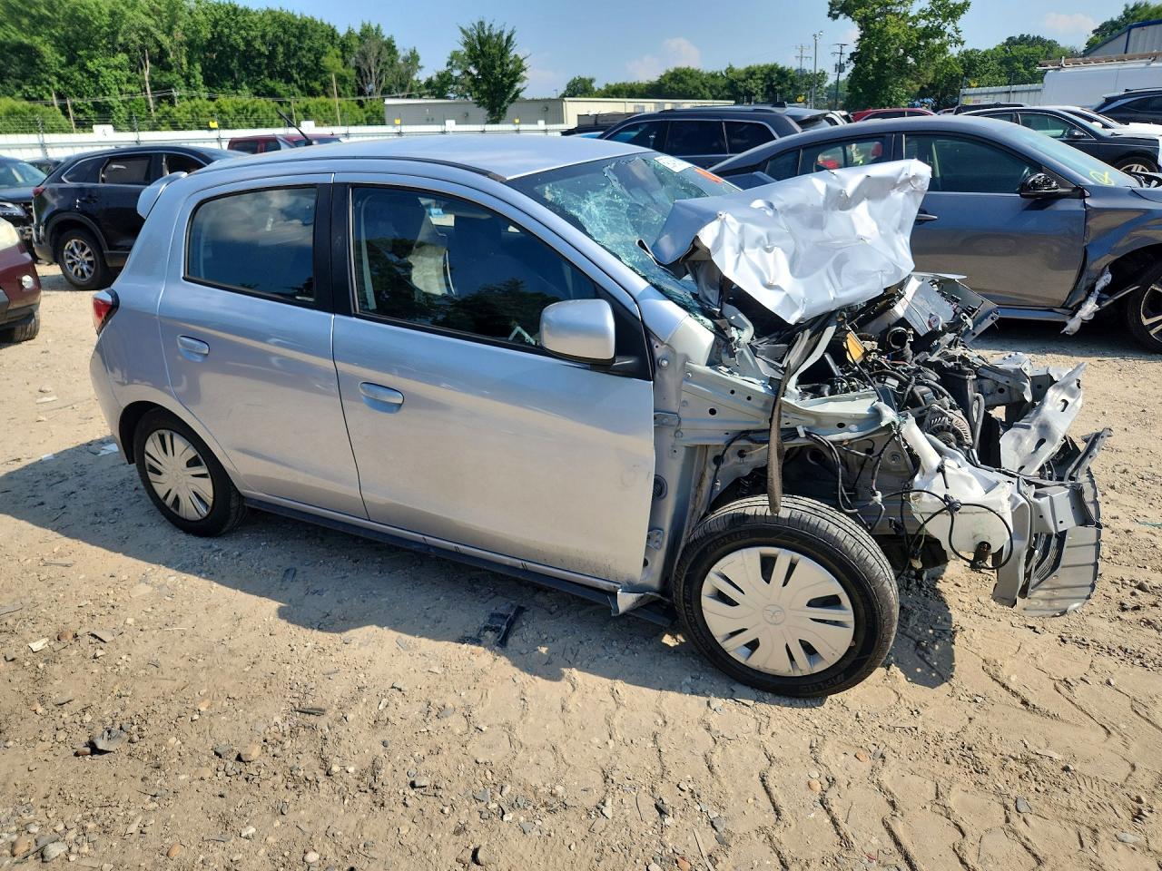 2021 Mitsubishi Mirage Es Серебряный vin: ML32AUHJXMH002889