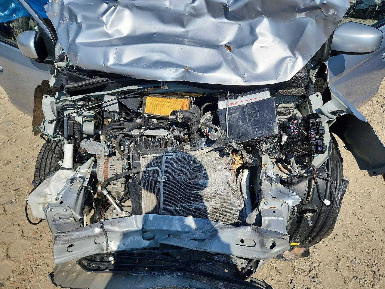 2021 Mitsubishi Mirage Es Серебряный vin: ML32AUHJXMH002889