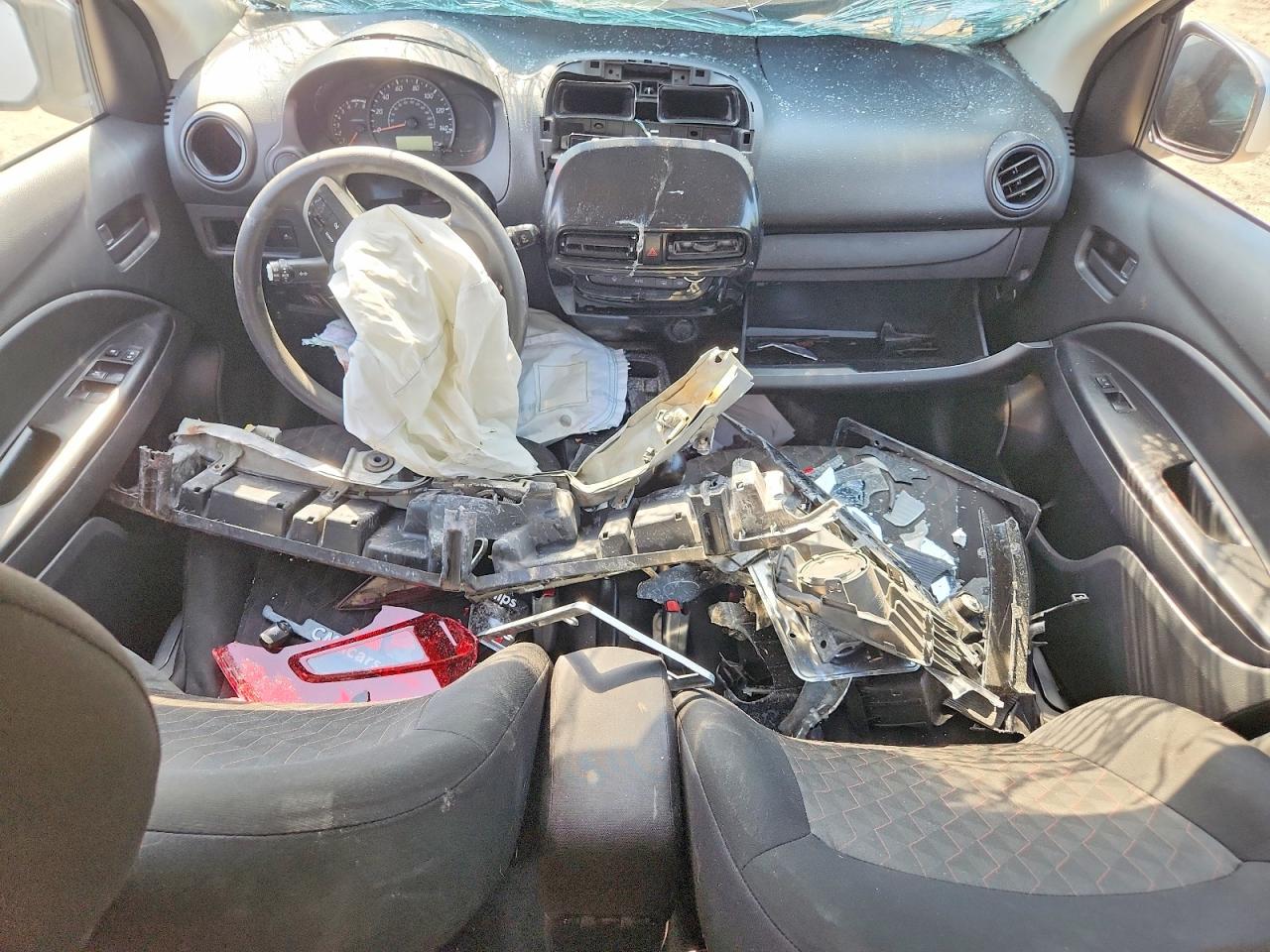 2021 Mitsubishi Mirage Es Серебряный vin: ML32AUHJXMH002889