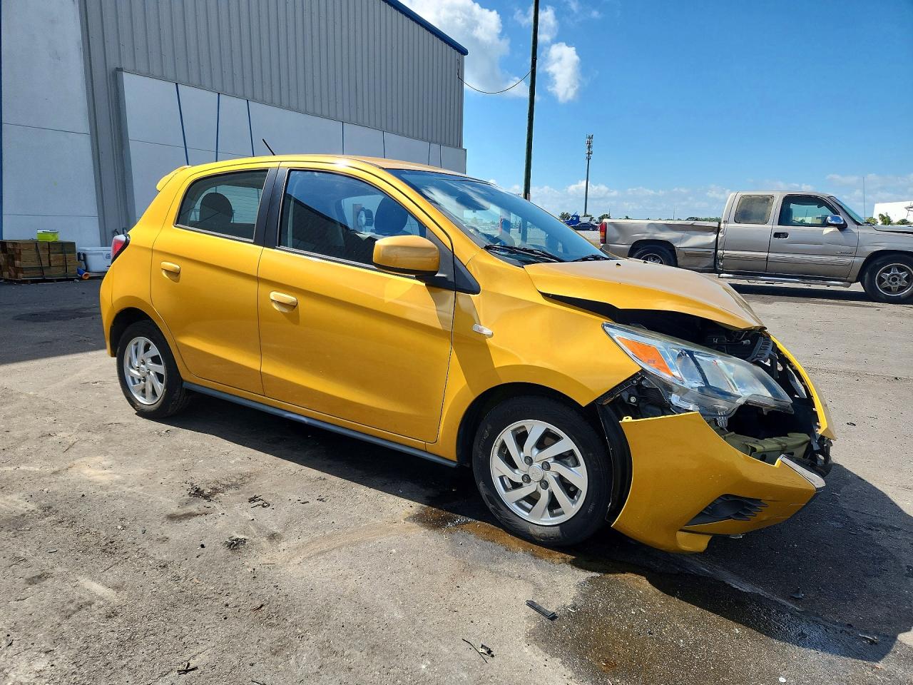 2021 Mitsubishi Mirage Es Gold vin: ML32AUHJXMH006375