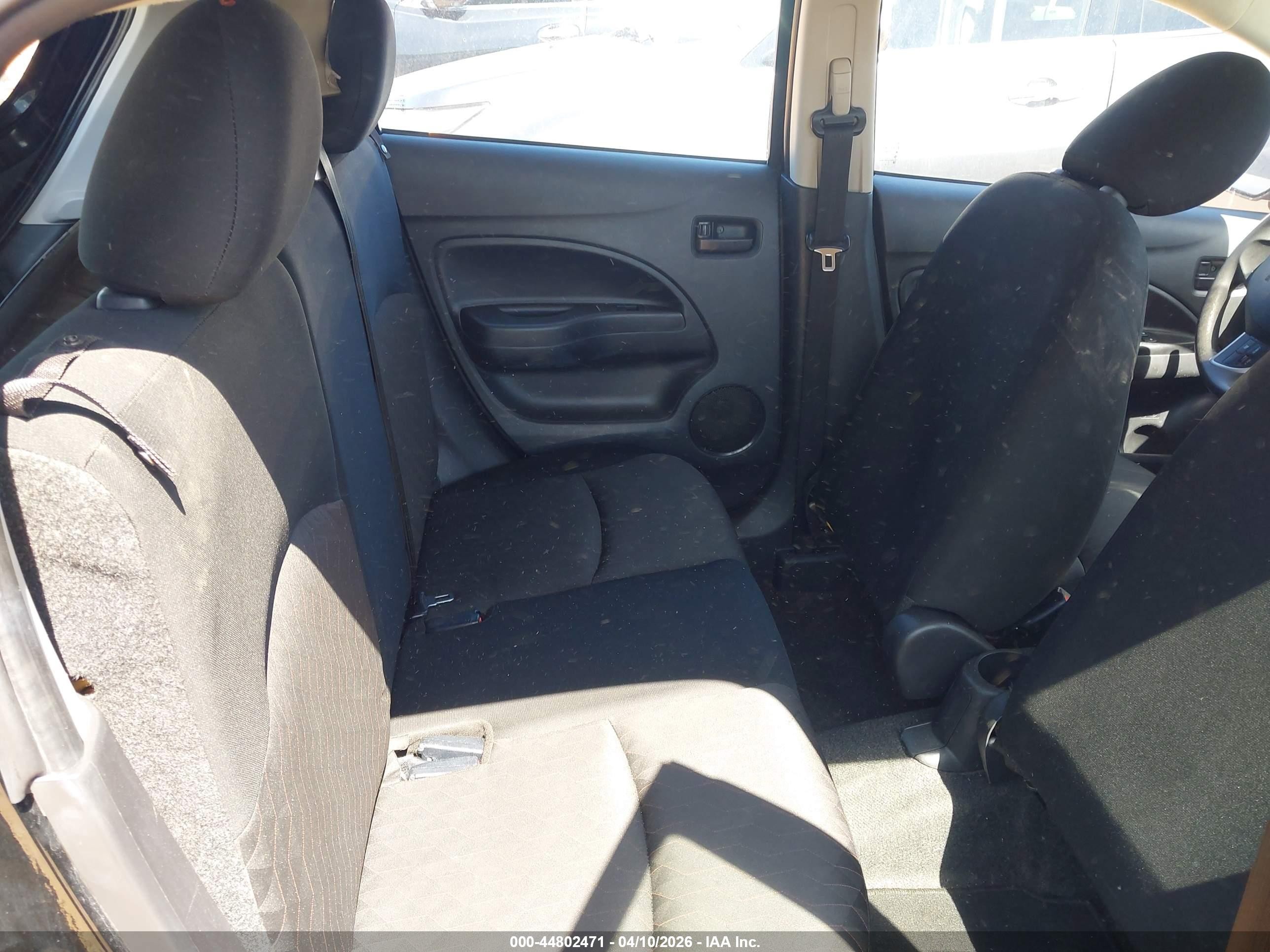 2021 Mitsubishi Mirage Carbonite Edition/es/le Черный vin: ML32AUHJXMH008370