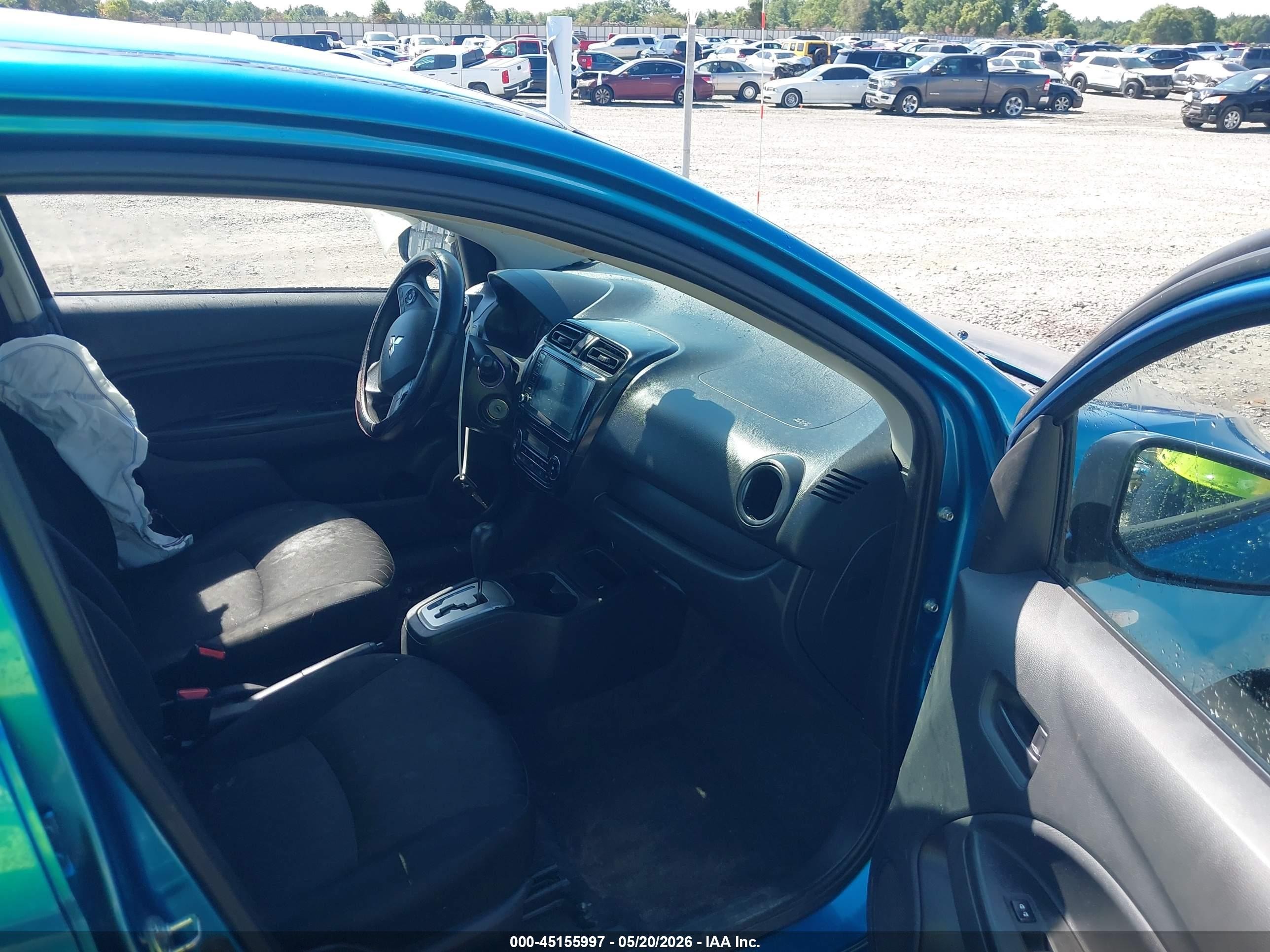 2023 Mitsubishi Mirage Es/le Синий vin: ML32AUHJXPH003349