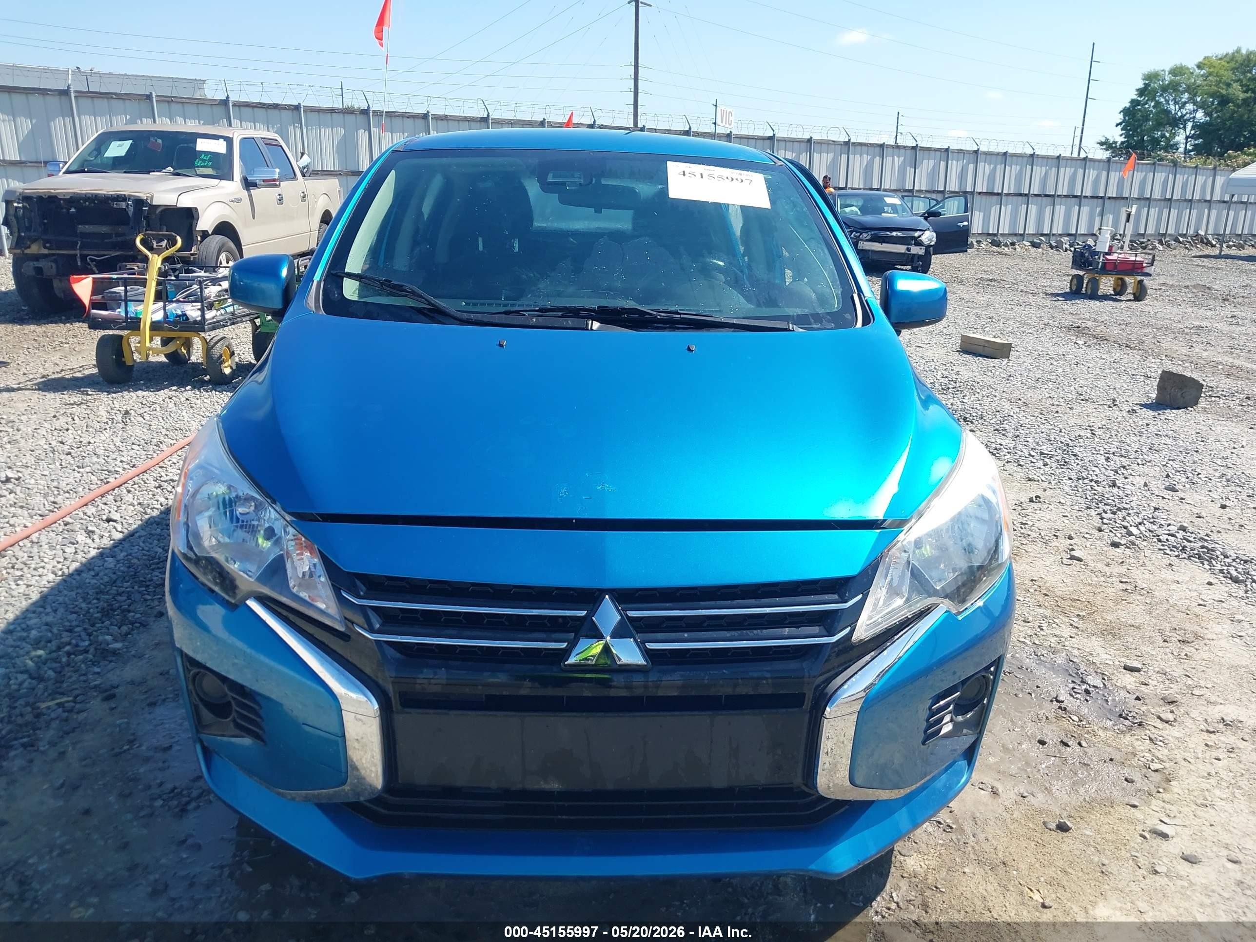 2023 Mitsubishi Mirage Es/le Синий vin: ML32AUHJXPH003349