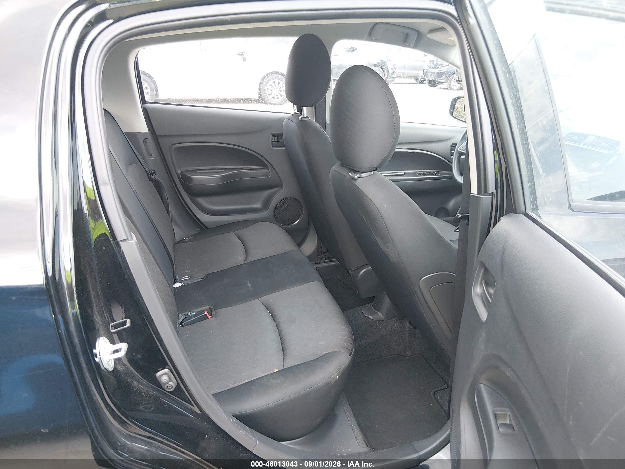 2024 Mitsubishi Mirage Es/le Black vin: ML32AUHJXRH009624