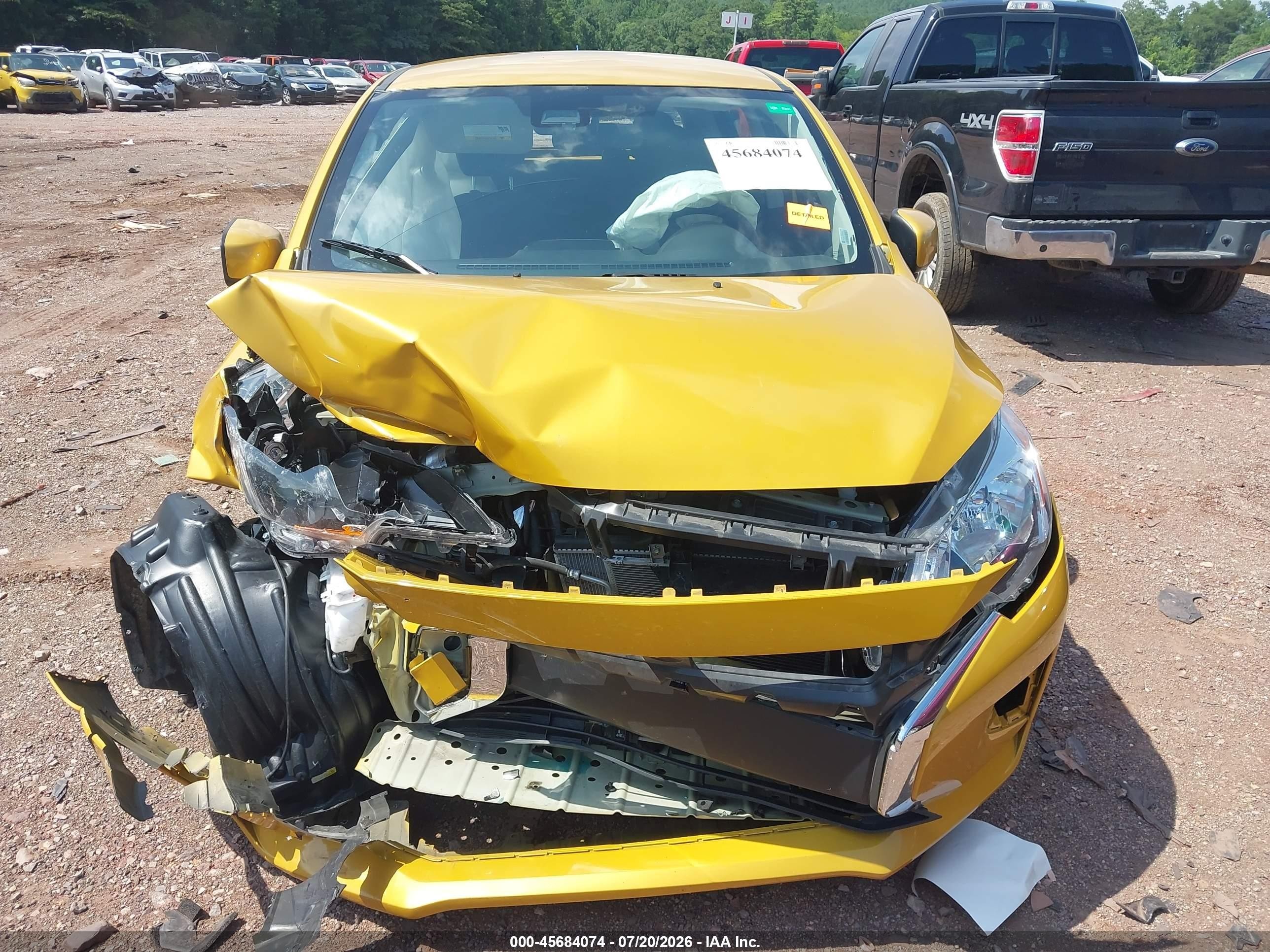 2024 Mitsubishi Mirage Es/le Gold vin: ML32AUHJXRH025662
