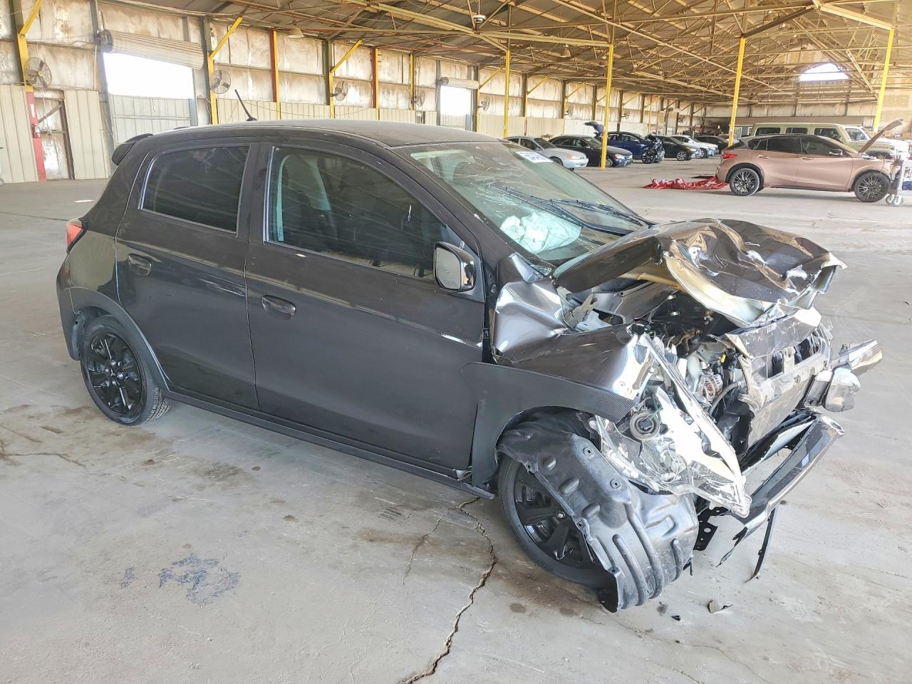 2024 Mitsubishi Mirage Se Gray vin: ML32AWHJ5RH006111