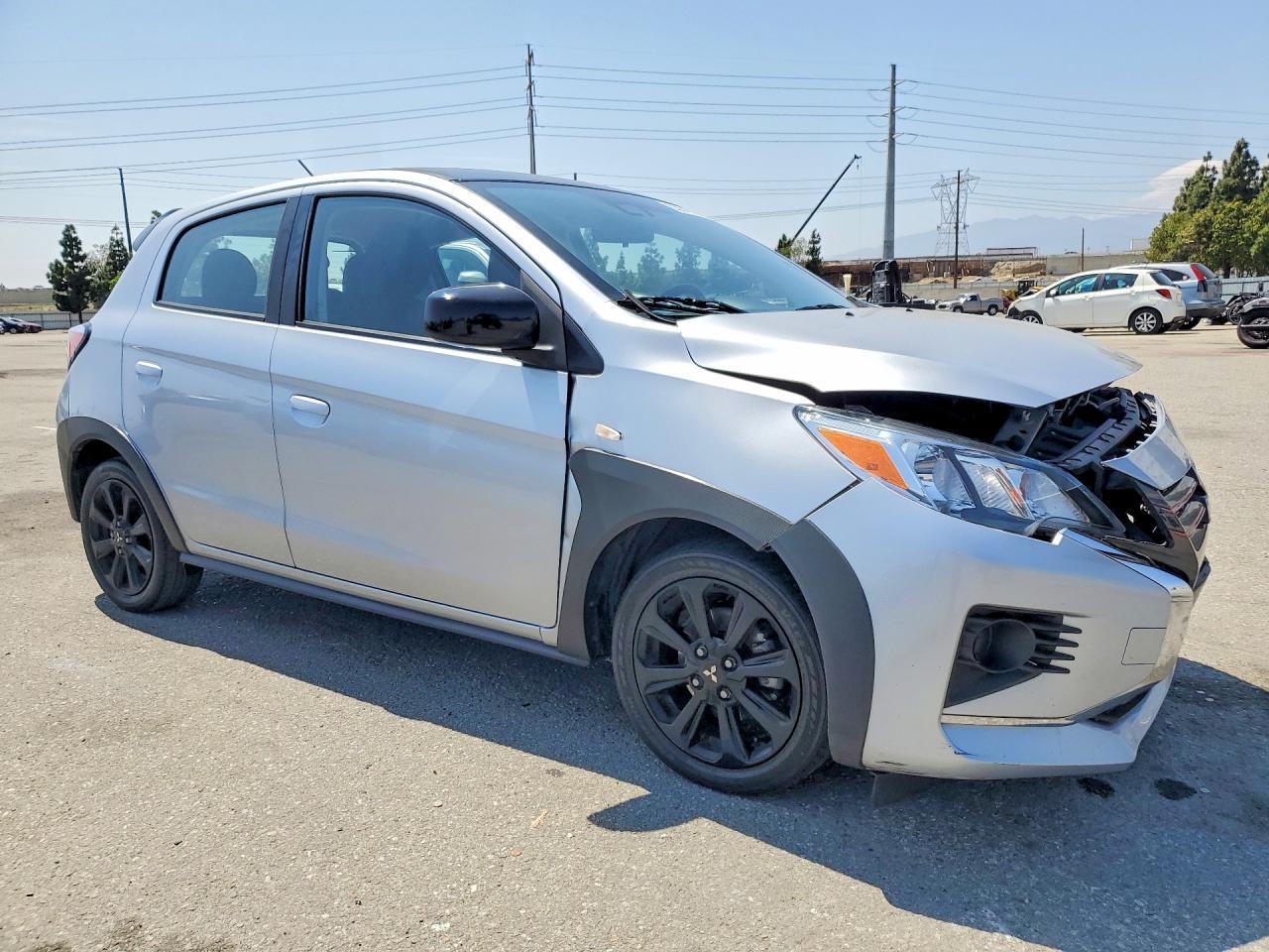 2024 Mitsubishi Mirage Se Серебряный vin: ML32AWHJ5RH007128
